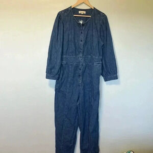NWT  Madewell denim jumpsuit